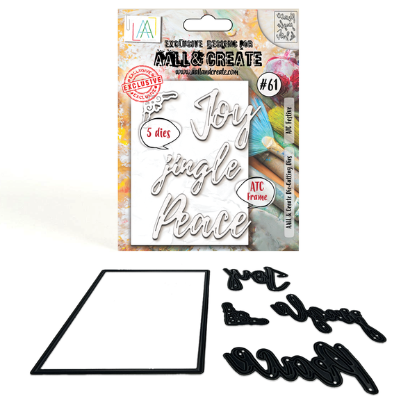 Aall & Create: Die Set, ATC Festive