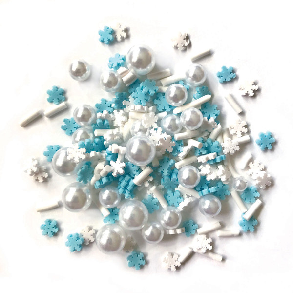 Buttons Galore: Sprinkletz Embellishments - Snowflakes