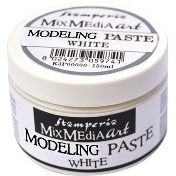 Stamperia: Modeling Paste (White) (150ml)