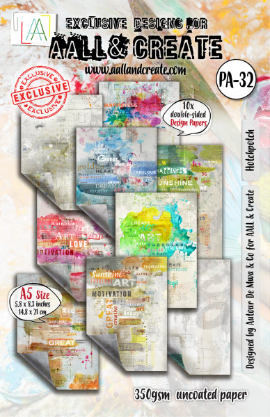 AALL and Create: A5 Design Paper - Hotchpotch