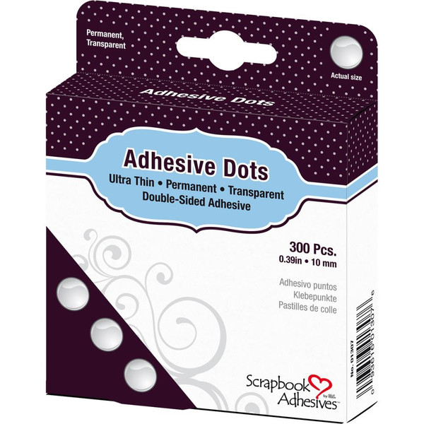 Scrapbook Adhesives: Adhesive Dots, Medium - Ultra Thin