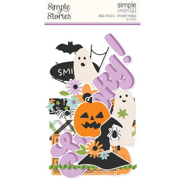 Simple Stories: Simple Pages Page Pieces, Spooky Things