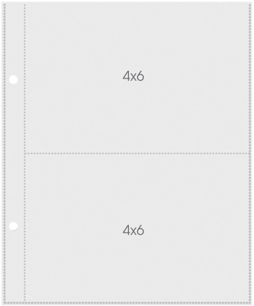 Simple Stories: Pocket Pages, 4X6In Pockets - 6X8In Sheets (10) Pages