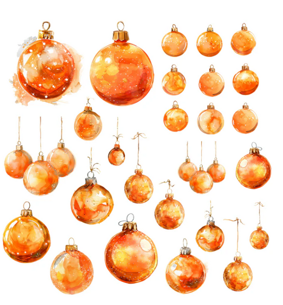 Simply Stated: Ephemera, Christmas Citrus Ornaments