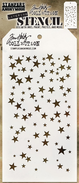 Stampers Anonymous: Stencil, Falling Stars