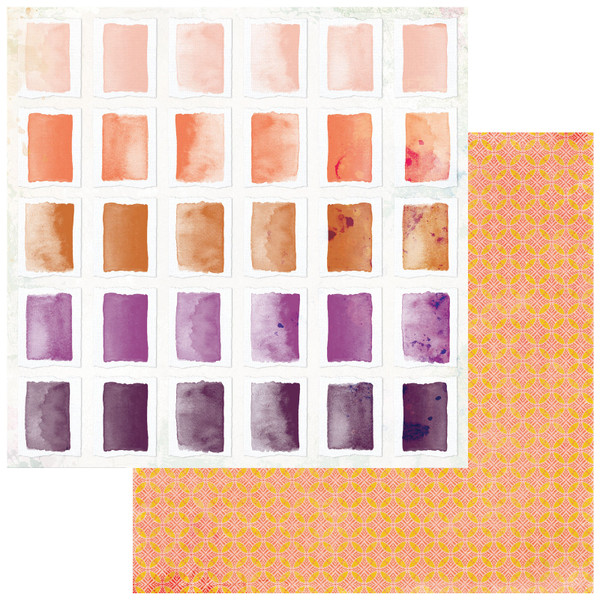 Vicki Boutin: 12x12 Pattern Paper, Curiosities In Willow Grove - Starters #2