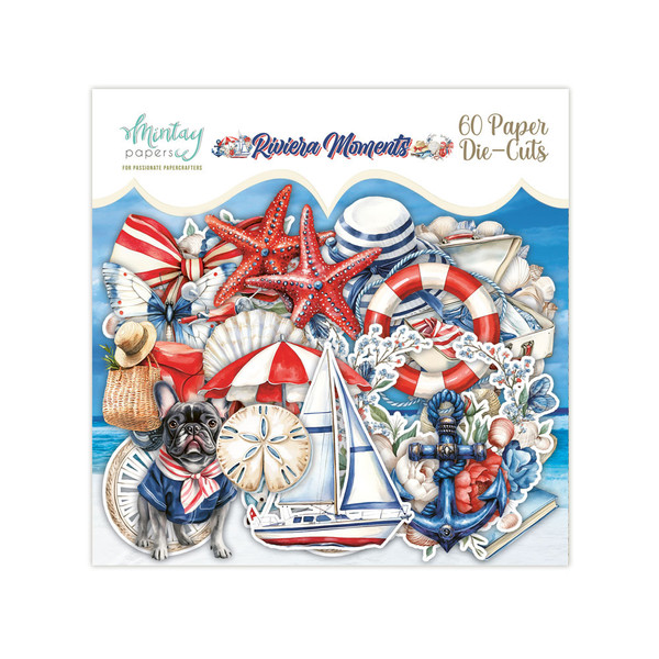Mintay: Paper Die Cuts, Riviera Moments (60pc)