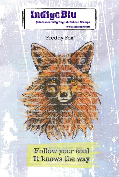 IndigoBlu: A6 Stamp, Freddy Fox
