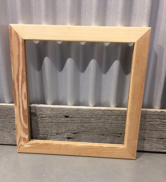 The Paper and Ink Boutique:  Unfinished Wood Project Frames, 14.75" x 14.75"