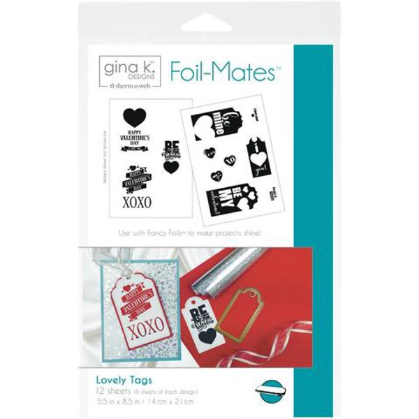 Therm-O Web: Foilable Elements, Foil-Mates Tags - Lovely