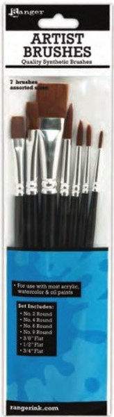 Ranger Ink: Artist Brush Set (7 Piece)