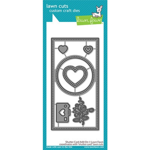 Lawn Fawn: Dies, Shutter Card Add-Ons - Lawn Cuts