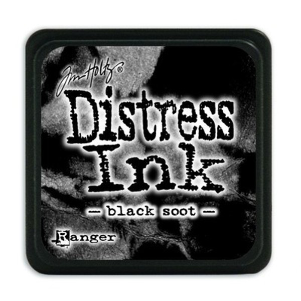 Ranger Ink: Distress Mini Ink Pad, Black Soot