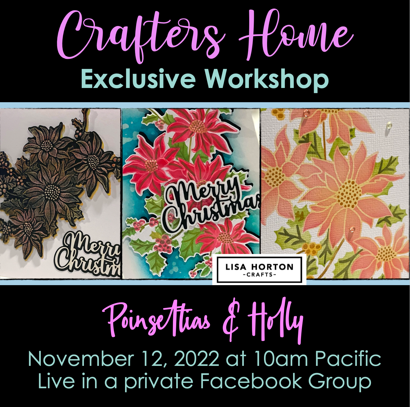 Learn with Us - Crafters Home Exclusive Class With Lisa Horton - The Paper  And Ink Boutique