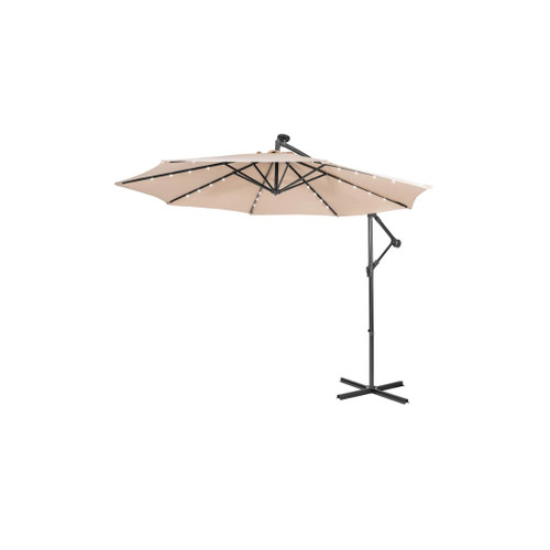 120'' Lighted Cantilever Umbrella