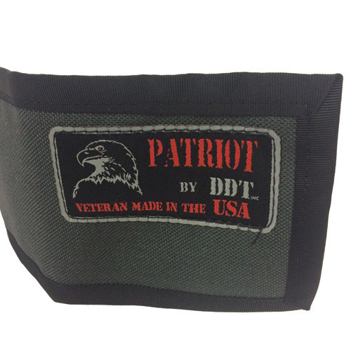 DDT Patriot Tango Mike Mike Wallet Gunmetal Grey 4-8 Card Slots