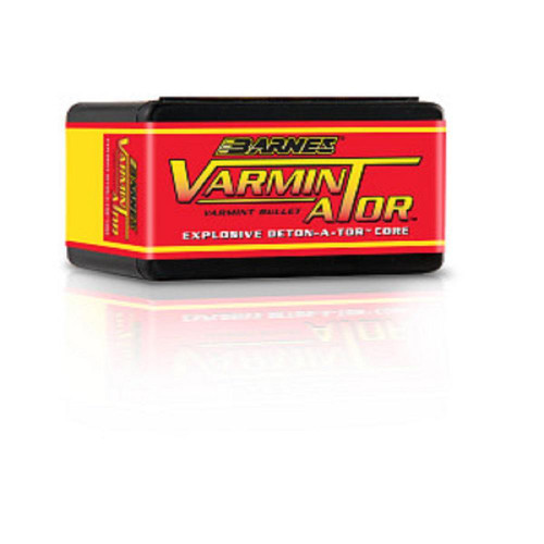 Barnes Varminator .224" 50 gr Lead Core Hollow Point Bullets 100/ct