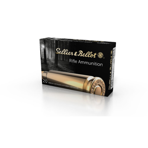 Sellier and Bellot 7x64mm Brenneke Rifle Ammo Rifle Soft Point Cut-Through Edge JSP 173 grain 
