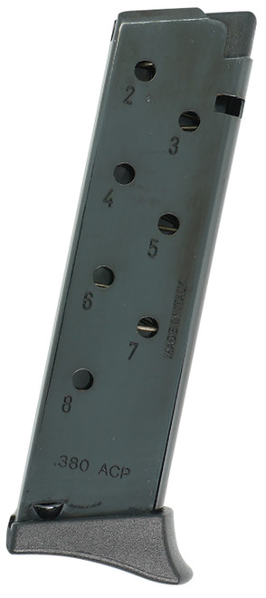 Bersa THUN380BLMAGFR Thunder 8rd 380 ACP Black Steel