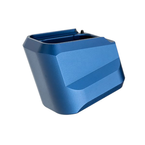 Tyrant CNC TDVP9MAGEXBLUE Magazine Extension Fits H&K VP9/VP40/VP30 5rd Blue Aluminum