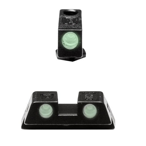 Glock 39930 Green Night Sight Black Frame Fits Glock 42/43
