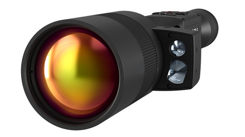 ATN TIWST5675LRF Thor 5 640 LRF Thermal Rifle Scope Black Anodized, 5-40x Illuminated Multi Reticle, Zoom, 640x480, 60 fps Resolution