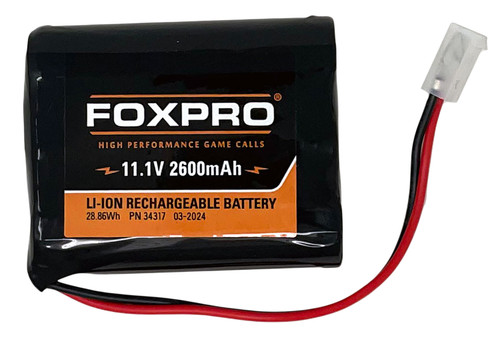 Foxpro LB2600 Lithium Battery 2,600 HellCat Pro