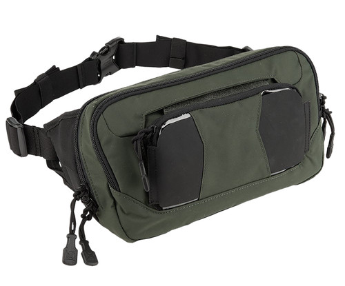 Vertx VTX5228RDGN SOCP Tactical Tactical Fanny Pack Rudder Green Mesh Pockets 17" Long