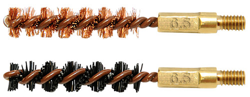 Otis FG265NB Caliber-Specific Bore Brush Set 260/264/6.5mm 8-32" Thread Bronze and Nylon 2 Per Package