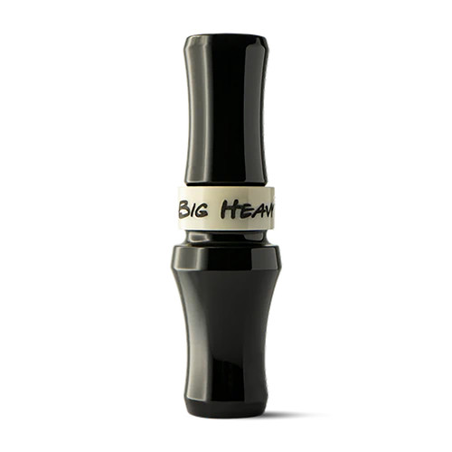 Rolling Thunder GC001BLK Big Heavy Matte Black Acrylic Short Reed Goose Game Call