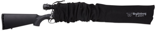 Bulldog BD152 Gun Sock 52" Oversized Scoped Rifle Moisture Resistant Black