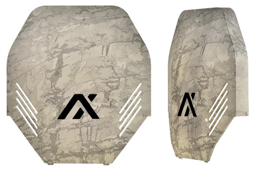 Axil LLC MXPLTT MX Plate Polymer Over the Head Dessert Tan