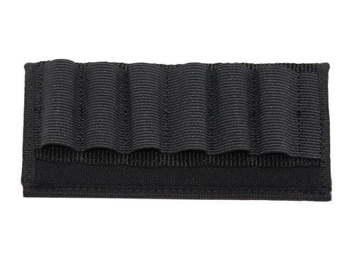 GrovTec US Inc GTAC87 Belt Slide Nylon w/Elastic Loops 6rd Shotgun Belt Slide Mount 2.25"