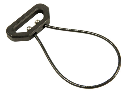 Blue Force Gear UWL325BK Universal Wire Loop Anodized Black 6061-T6 Aluminum 3.25"