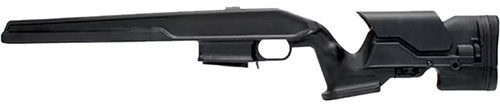 Archangel AA700B Precision Stock Black Synthetic Fixed with Aluminum Bed Block & Adjustable Cheek Riser for Remington 700 Short Action