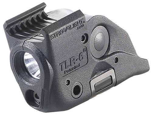 Streamlight TLR-6 Weapon Light with Red Laser Black 100 Lumen White LED Smith & Wesson M&P Shield