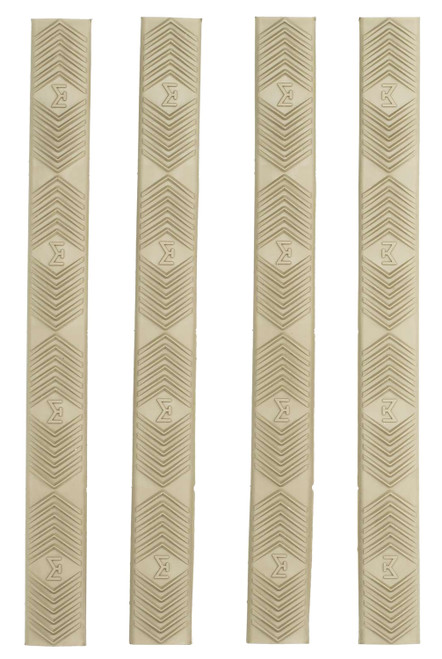 Ergo 4332DE WedgeLok Slot Cover Dark Earth Rubber, 4 Slot Low Profile w/Aggressive Texture 4 Per Pack