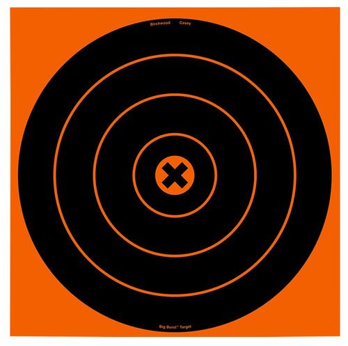 Birchwood Casey 36123 Big Burst 12" Bullseye Sight-In Self-Adhesive Target 3 Pack