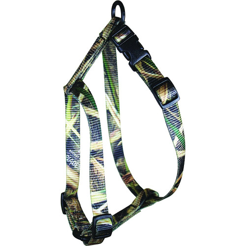 Omnipet Kwik Klip Adjustable Nylon Pet Harness 3/4" 1 Ply Mossy Oak Duck Blind