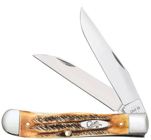 CASE KNIVES 6.5 BONE STAG TRAPPER