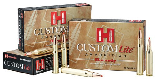 Hornady 7mm-08 Remington 80572 Custom Lite Low Recoil Super Shock Tip SST 120 Grain