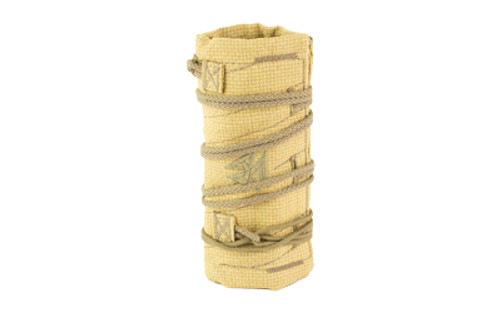Burn Proof Gear Suppressor Cover Heavy, 6"x1.5", Wheat Tan BPG-SC-H-6-1-5-WT