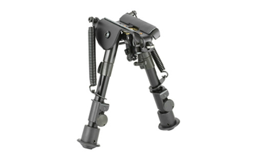BLACKHAWK Sportster Adjustable Bipod, 6-9", Black 71BP03BK