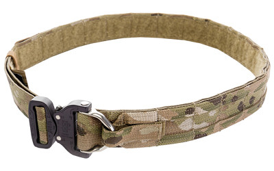 Eagle Industries Operator Gun Belt, Cobra Buckle w/D-Ring Attachment, Two Rows of Molle, Large 39"-44", Multicam R-OGB-CBD-MS-L-CCA