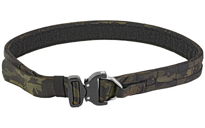 Eagle Industries Medium, MultiCam Black, Operator Gun Belt, Cobra Buckle closure with built-in D-Ring attachment R-OGB-CBD-MS-M-BCCA