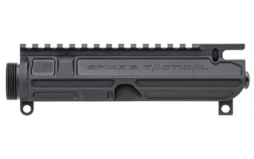 Spike's Tactical Generation 2, Billet, Upper, 223 Remington, 556NATO, Black, Mil-Spec Barrel Nut SFT52B2