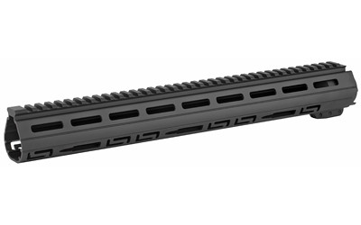 Luth-AR Palm Handguard, 15", M-LOK, Aluminum, Free Float, Barrel Nut Included, Fits AR-15 Rifles, Black HG-V-15M