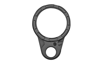 Fortis Manufacturing, Inc. Light Weight K2, Castle Nut and End Plate, Black, Anodized Finish LE-BLK-K2-BLK