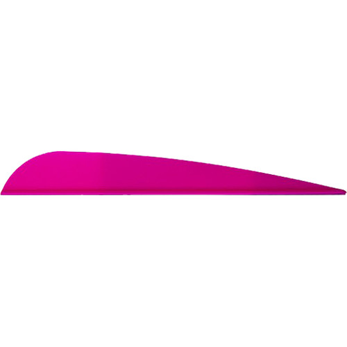 AAE Trad Vanes Hot Pink 4 in. 50 pk.