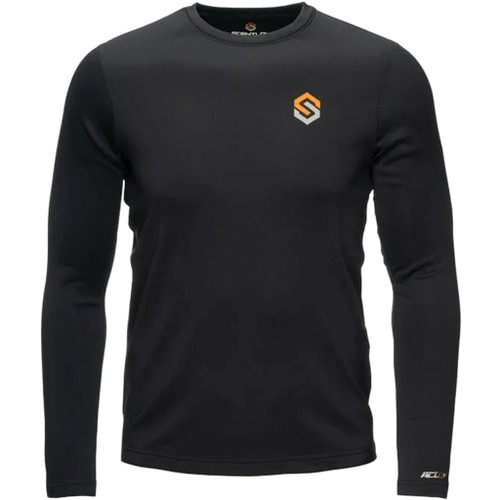 ScentLok Climafleece BaseSlayer Top Black Medium